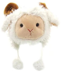 Ram Plush Novelty Hat|Het Pen Dafad