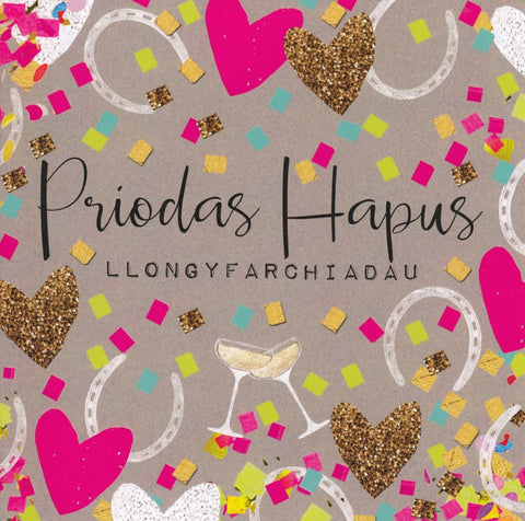 Priodas Hapus, Llongyfarchiadau