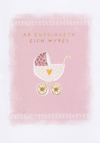 Ar Enedigaeth eich Wyres