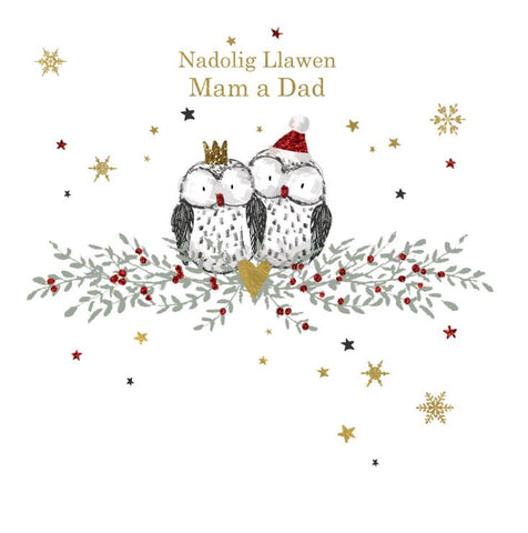 Nadolig Llawen Mam a Dad