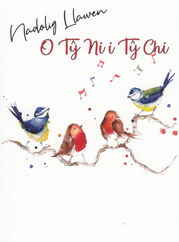 Nadolig Llawen o'n Ty Ni i'ch Ty Chi