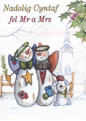 Nadolig Cyntaf fel Mr a Mrs